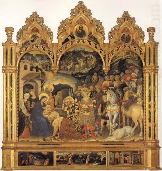 The Adoration of the Magi, Gentile da Fabriano